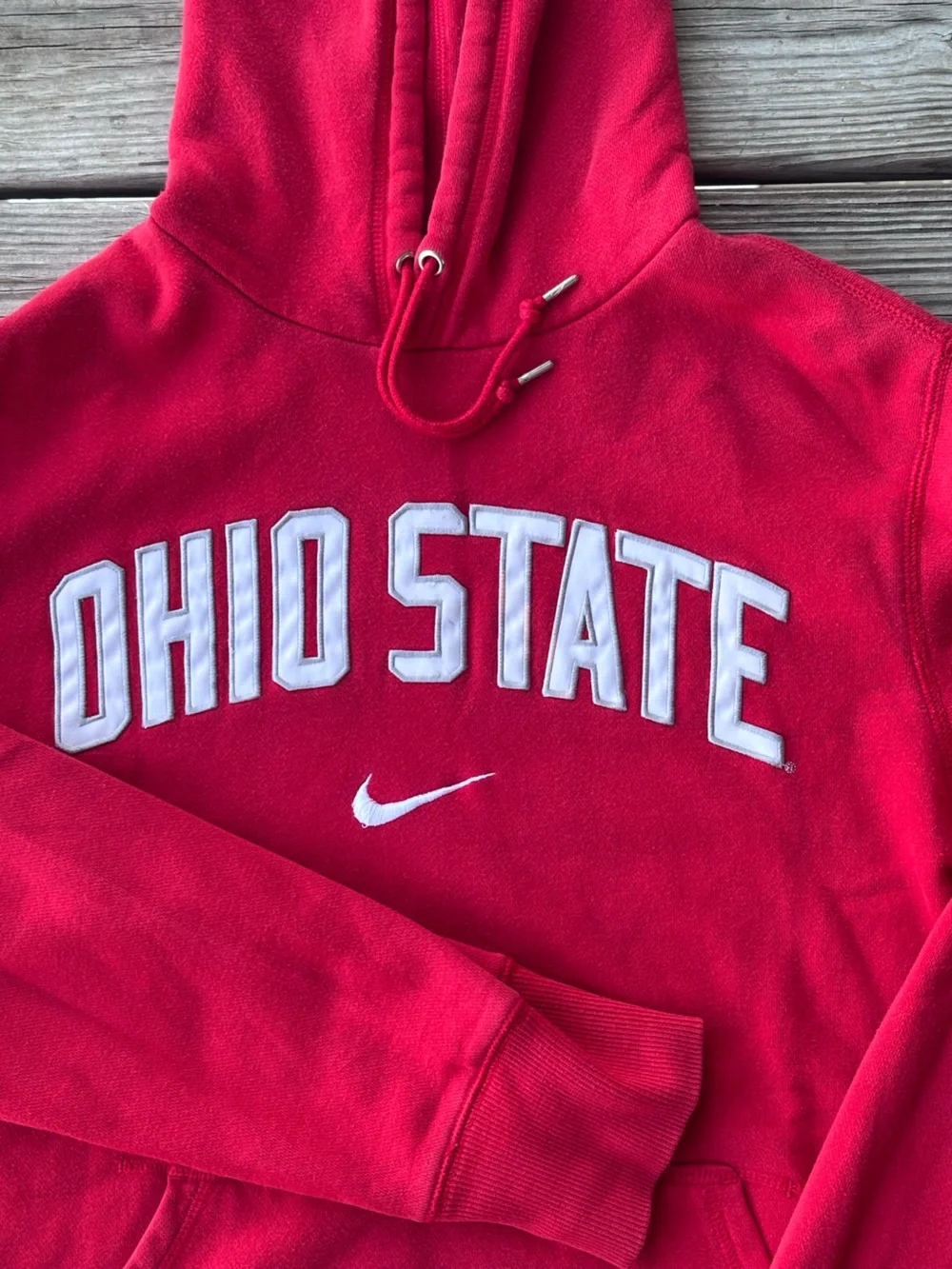 Nike Red Ohio State Cowl-Neck Sweatshirt